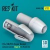 RESKIT RSU32-0210 F/A-18E/F/G Super Hornet exhaust nozzles (type 1) for Revell kit (3D Printed) (1/32)
